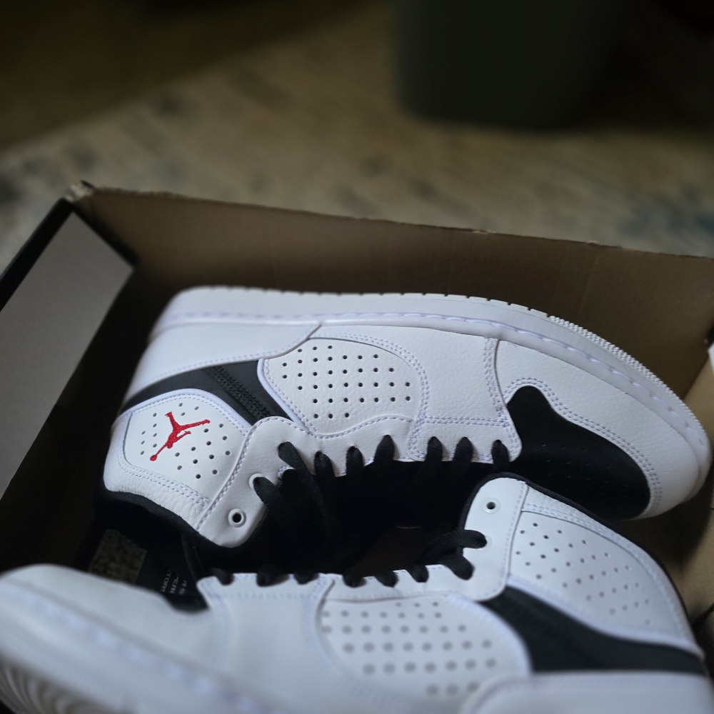 Air Jordan Access 'White Black'